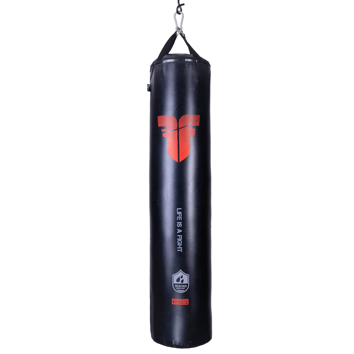 Fighter Outdoor-Boxsack 150, Durchmesser 34 cm – schwarz
