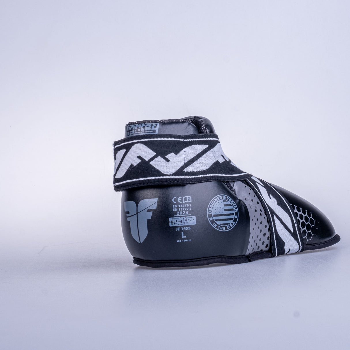 Fighter Fußschützer – grau/schwarz, JE1455-HXGR-0209