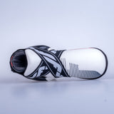 Fighter Fußschützer PRO – weiß/schwarz, JE1455-PRO-0102