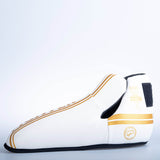 Fighter Foot Gear Stripe – SGP Edition – weiß/gold