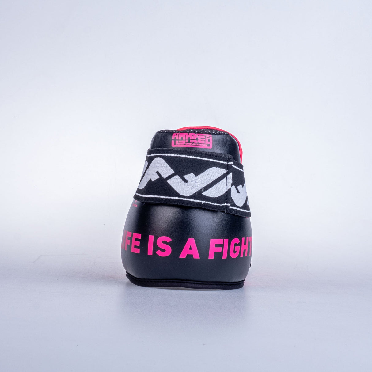 Fighter-Fußschützer – schwarz/rosa, JE1455-WRD-0207