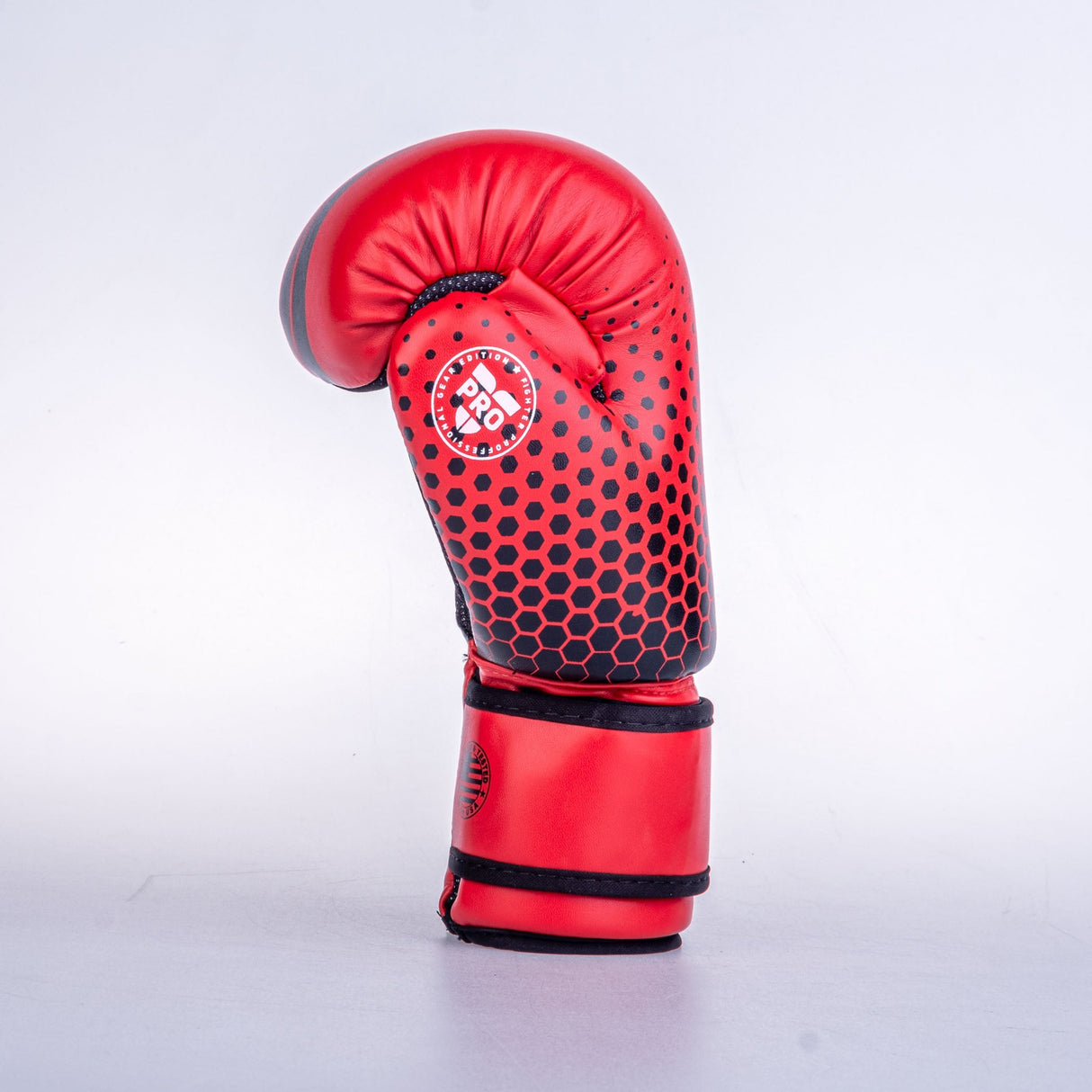 Fighter Open-Hand-Handschuhe – rot/schwarz, OHF-HXGR-0203
