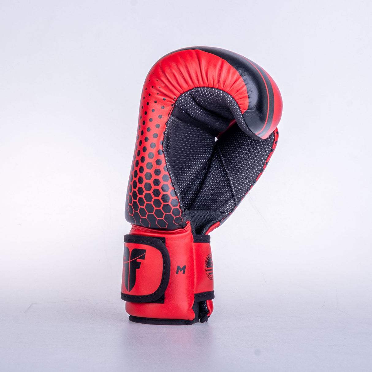 Fighter Open-Hand-Handschuhe – rot/schwarz, OHF-HXGR-0203