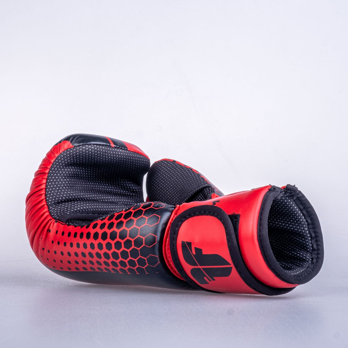 Fighter Open-Hand-Handschuhe – rot/schwarz, OHF-HXGR-0203