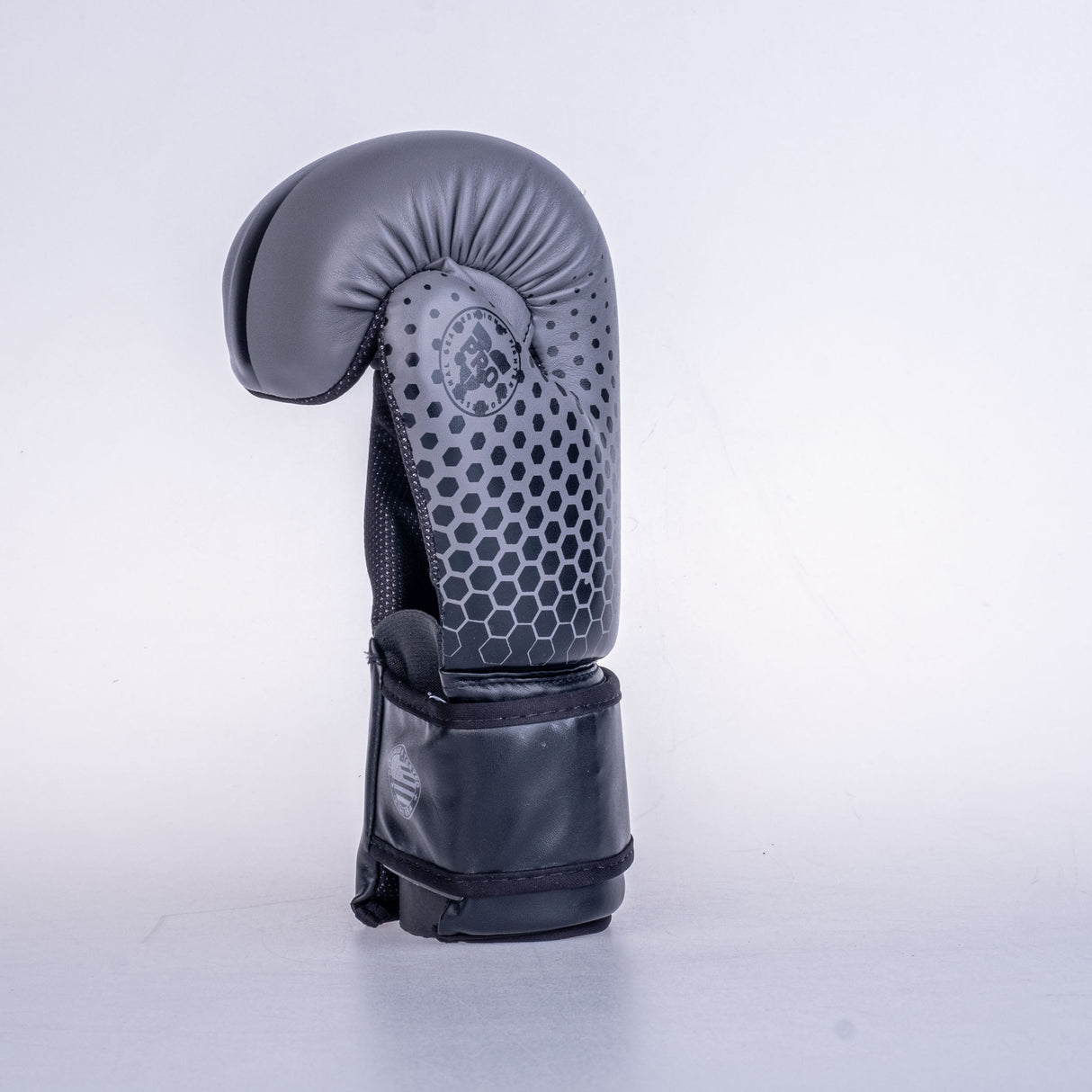 Fighter Open-Hand-Handschuhe – grau/schwarz, OHF-HXGR-0209