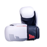 Fighter-Handschuhe mit offener Hand – weiß/schwarz, OHF-PRO-0102