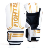 Fighter Open Gloves Stripe – SGP Edition – weiß/gold