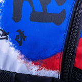 Fighter Rucksack Größe S – Taekwon Do Taegeuk – weiß/Logo, SBFS-TD-TG