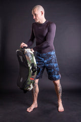 Fighter Kicking Shield – MULTI GRIP – Tactical Series – schwarz/Camouflage, FKSH-14