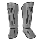 Fighter Schienbeinschoner Thai Ergo – grau/schwarz, FSG-004GB