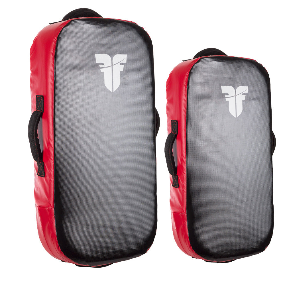 Fighter Kicking Shield – MULTI GRIP – schwarz/rot, FKSH-09