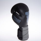 Fighter Boxhandschuhe Sparring – schwarz/grau, FBG-002-BG