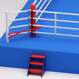 Boxring 7,8 x 7,8 m gemäß den AIBA-Regeln, BRCP75-4