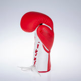 Fighter Boxhandschuhe Competition Pro – rot/weiß, FBG-004R