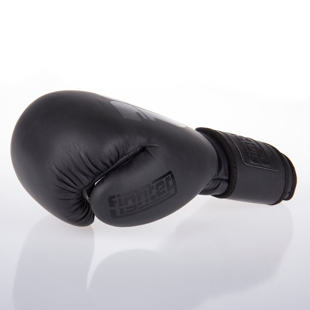 Fighter Boxhandschuhe SPLIT – mattschwarz, FBG-001B
