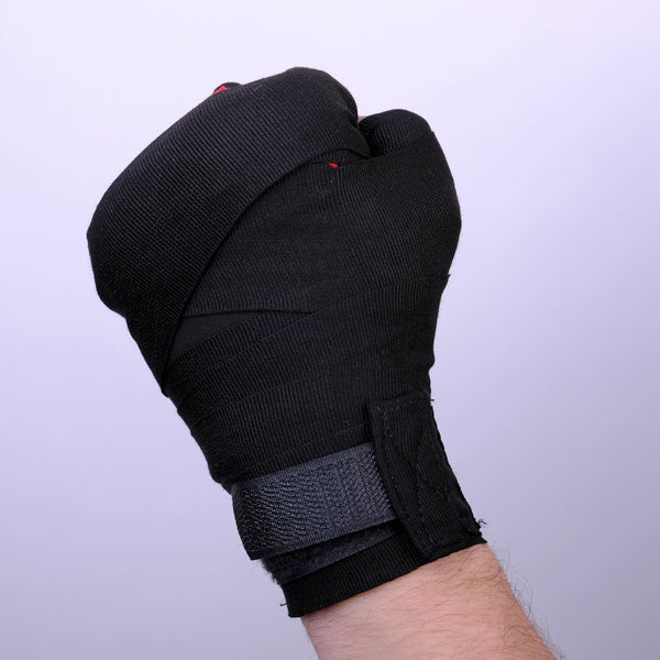 Fighter Gel Handbandagen – schwarz/khaki, FGWN-001BK