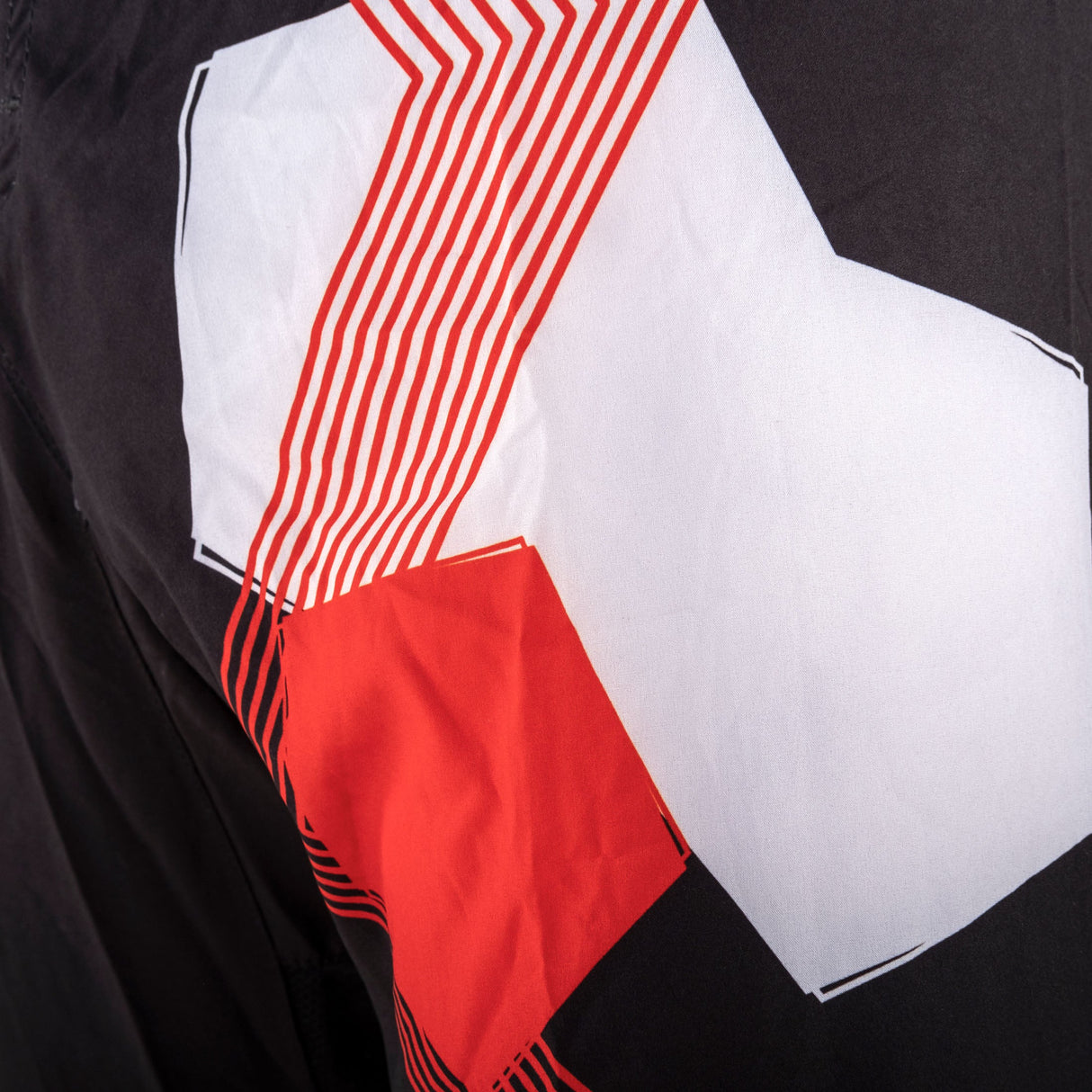 Fighter Pants – FIGHT – schwarz/rot, FF-P002BRW