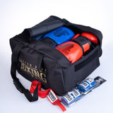 Fighter Sporttasche Boxen – schwarz/gold, FBXBG-01