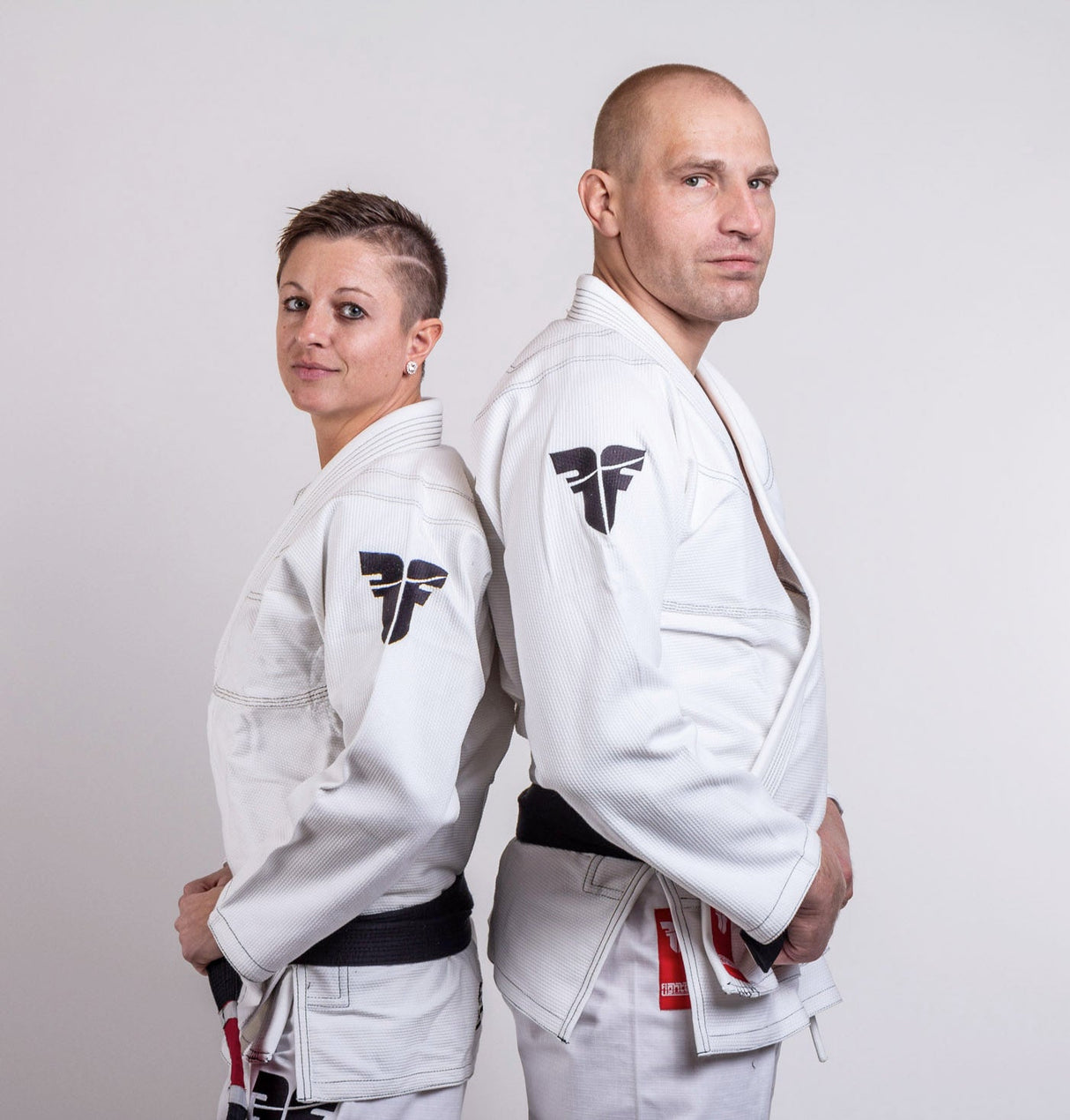 Fighter BJJ Kimono Rice Straw – weiß, BJJBW-08