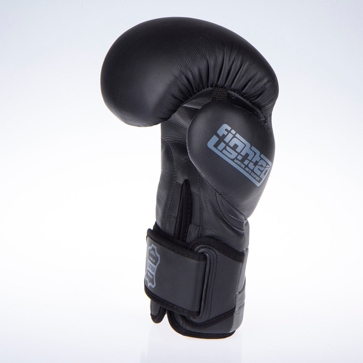Fighter Boxhandschuhe Sparring – schwarz/grau, FBG-002-BG