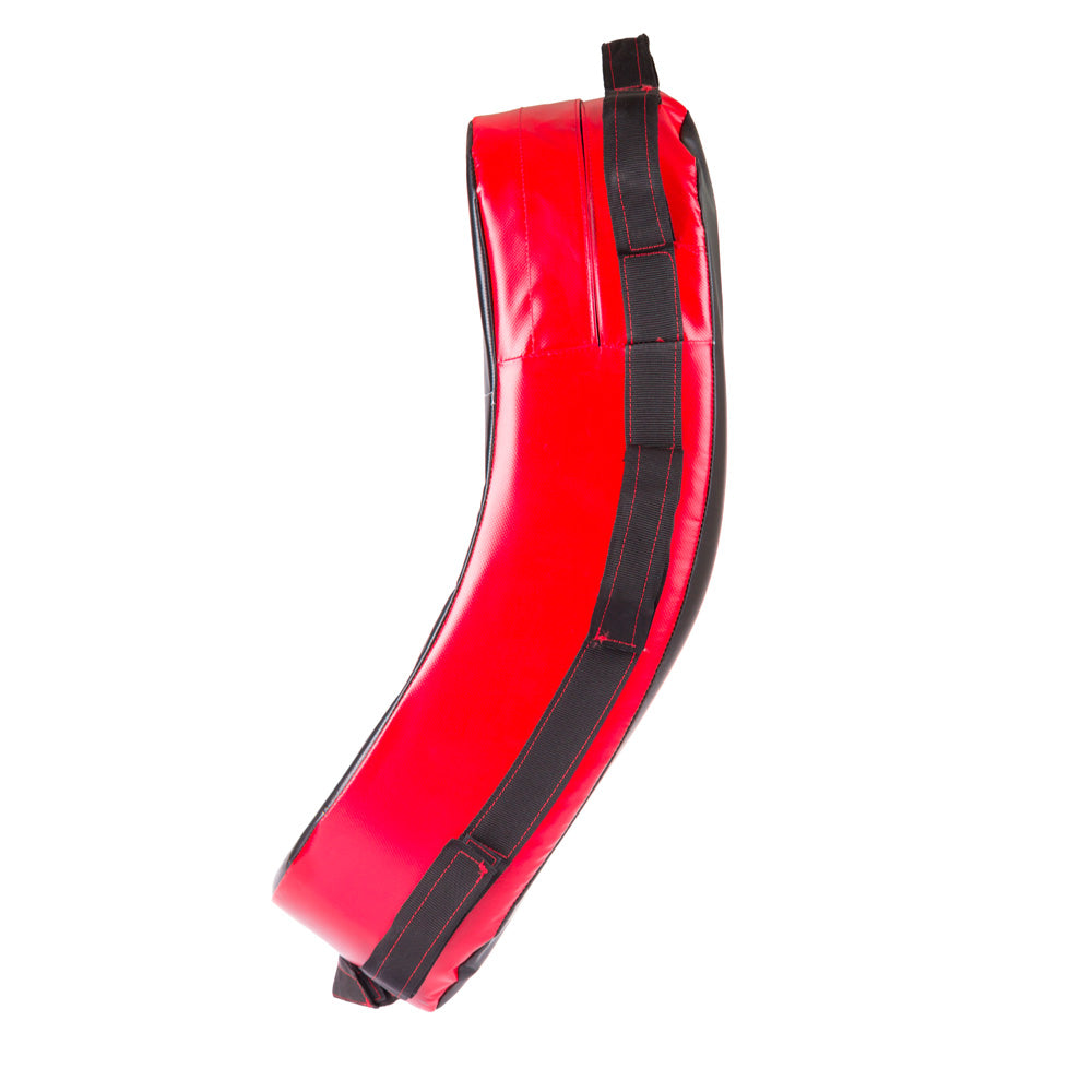 Fighter Reversible Kicking Shield – MULTI GRIP – schwarz/rot, FKSH-11