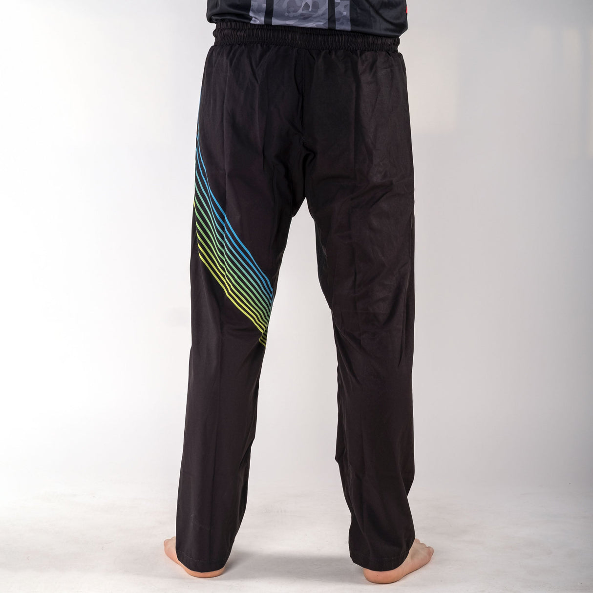 Fighter-Hose – FIGHT – schwarz/regenbogenfarben, FF-P004B