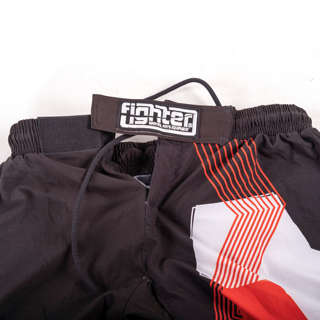 Fighter Pants – FIGHT – schwarz/rot, FF-P002BRW