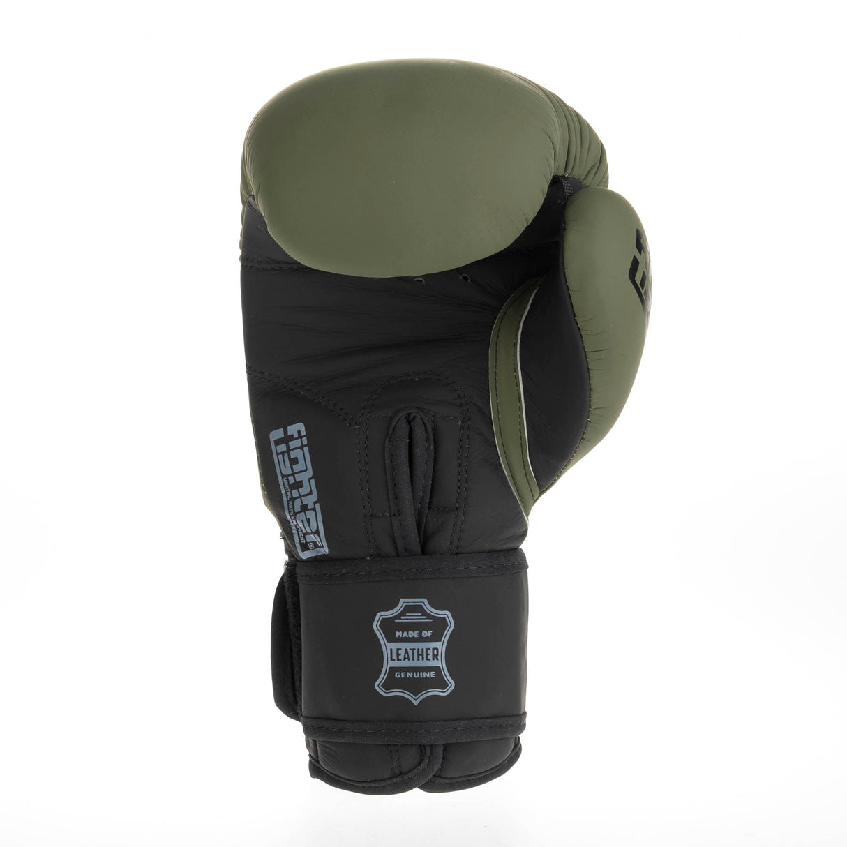 Fighter Boxhandschuhe SIAM – matt khaki, FBG-003KB