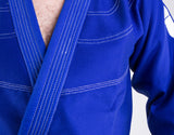 Fighter BJJ Kimono Reisstroh – blau, BJJBLU-07