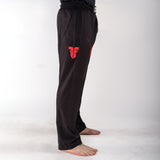 Fighter Pants – FIGHT – schwarz/rot, FF-P002BRW