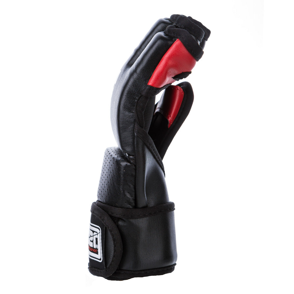 Fighter MMA-Handschuhe – schwarz/rot, FMG01