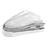 Stützriemen für Boxringseile – 4 Seile – weiß, 661001-W