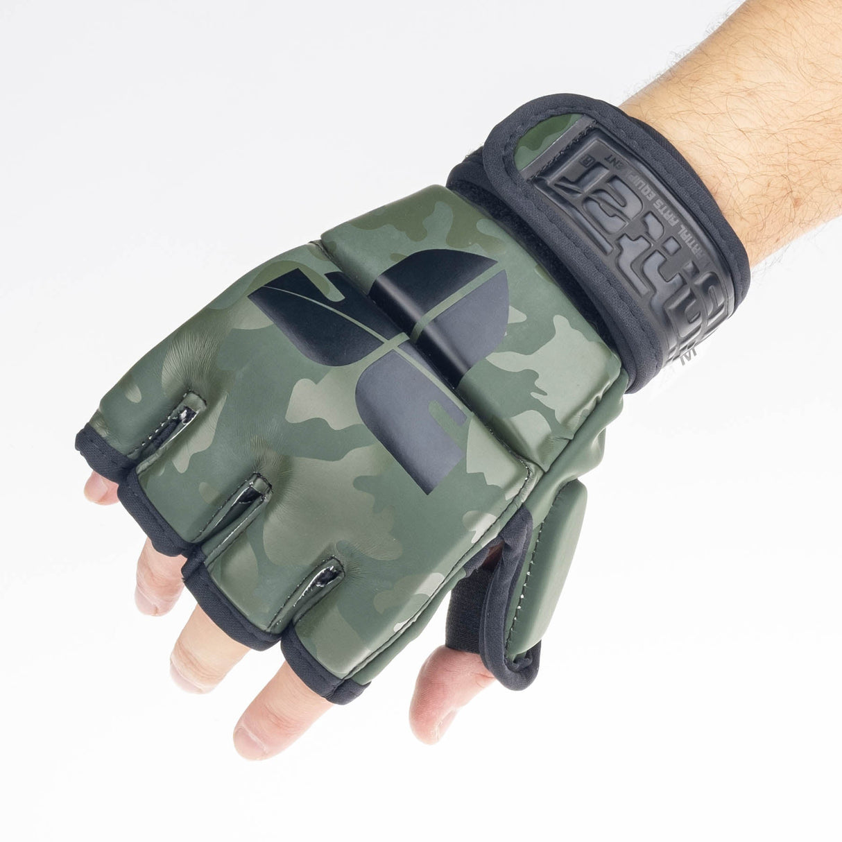Fighter MMA-Handschuhe Competition – Khaki-Camouflage, FMG-002CKH