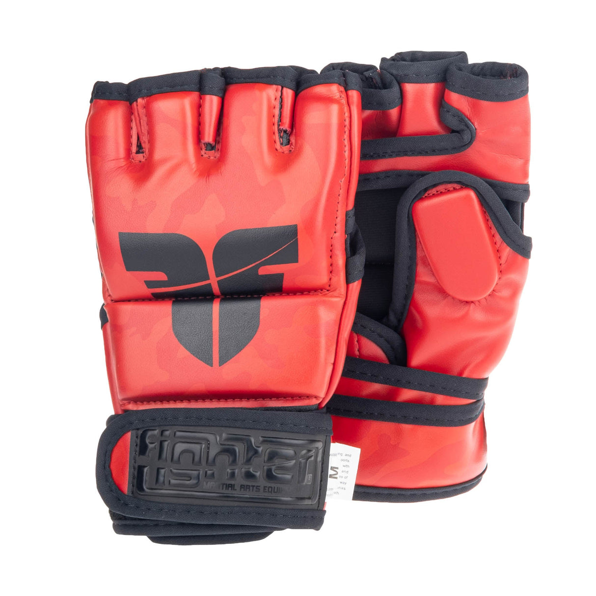 Fighter MMA-Handschuhe Competition – rot camouflage, FMG-002CRD