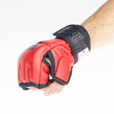 Fighter MMA-Handschuhe Competition – rot camouflage, FMG-002CRD