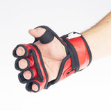 Fighter MMA-Handschuhe Competition – rot camouflage, FMG-002CRD