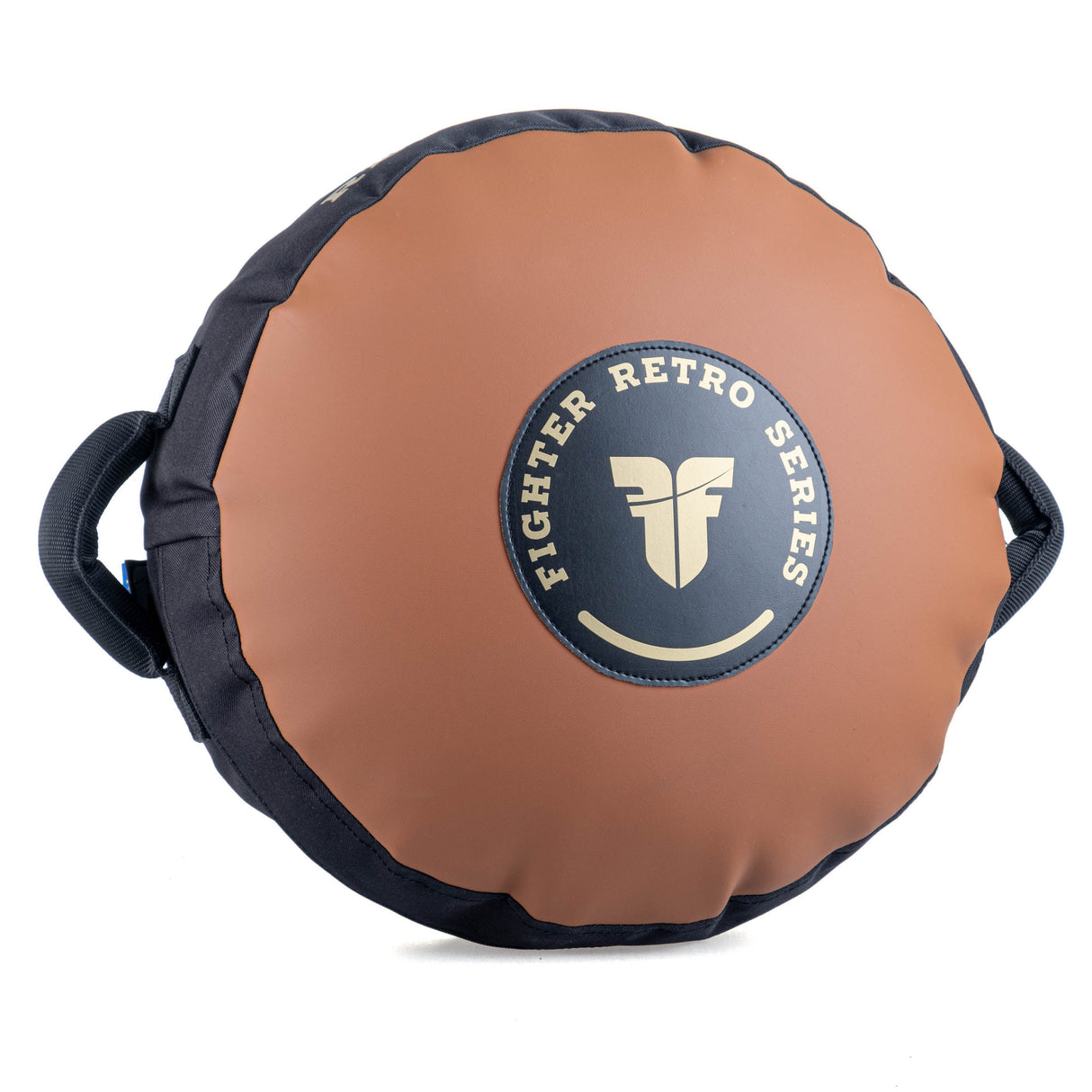 Fighter Round Retro Belly Target – braun