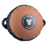 Fighter Round Retro Belly Target – braun