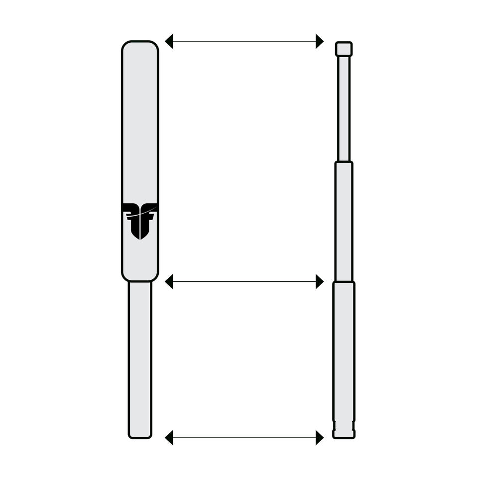 Fighter Training Baton – schwarz