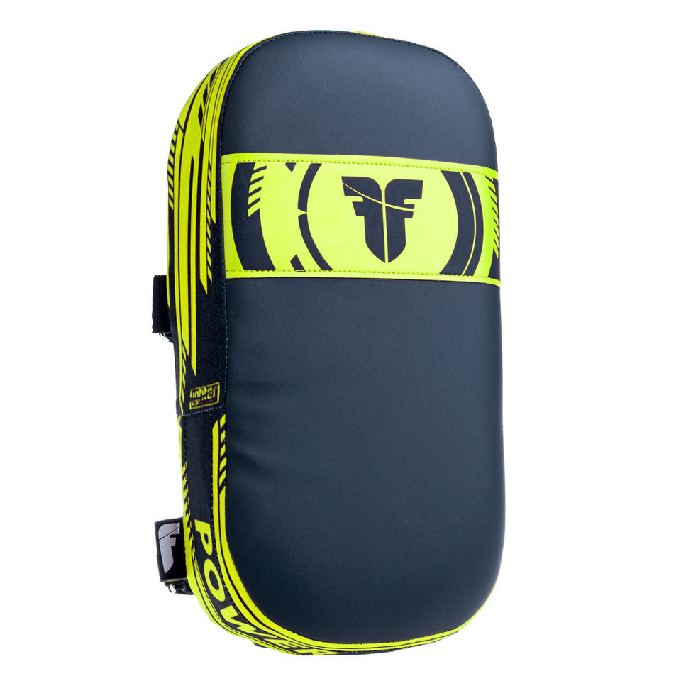 Fighter Shield Thai MAXI – Power-Serie – schwarz/neongelb
