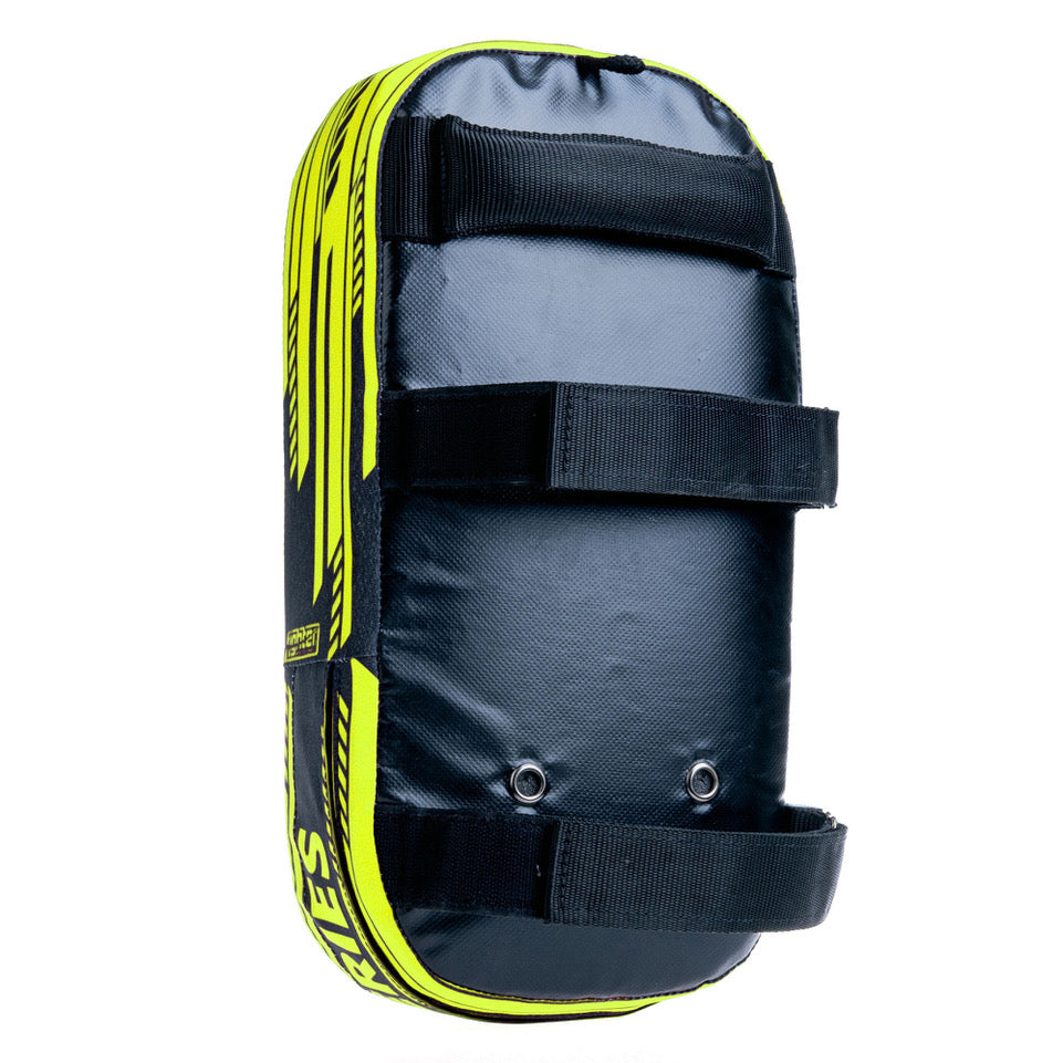Fighter Shield Thai MAXI – Power-Serie – schwarz/neongelb