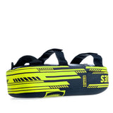 Fighter Shield Thai MAXI – Power-Serie – schwarz/neongelb