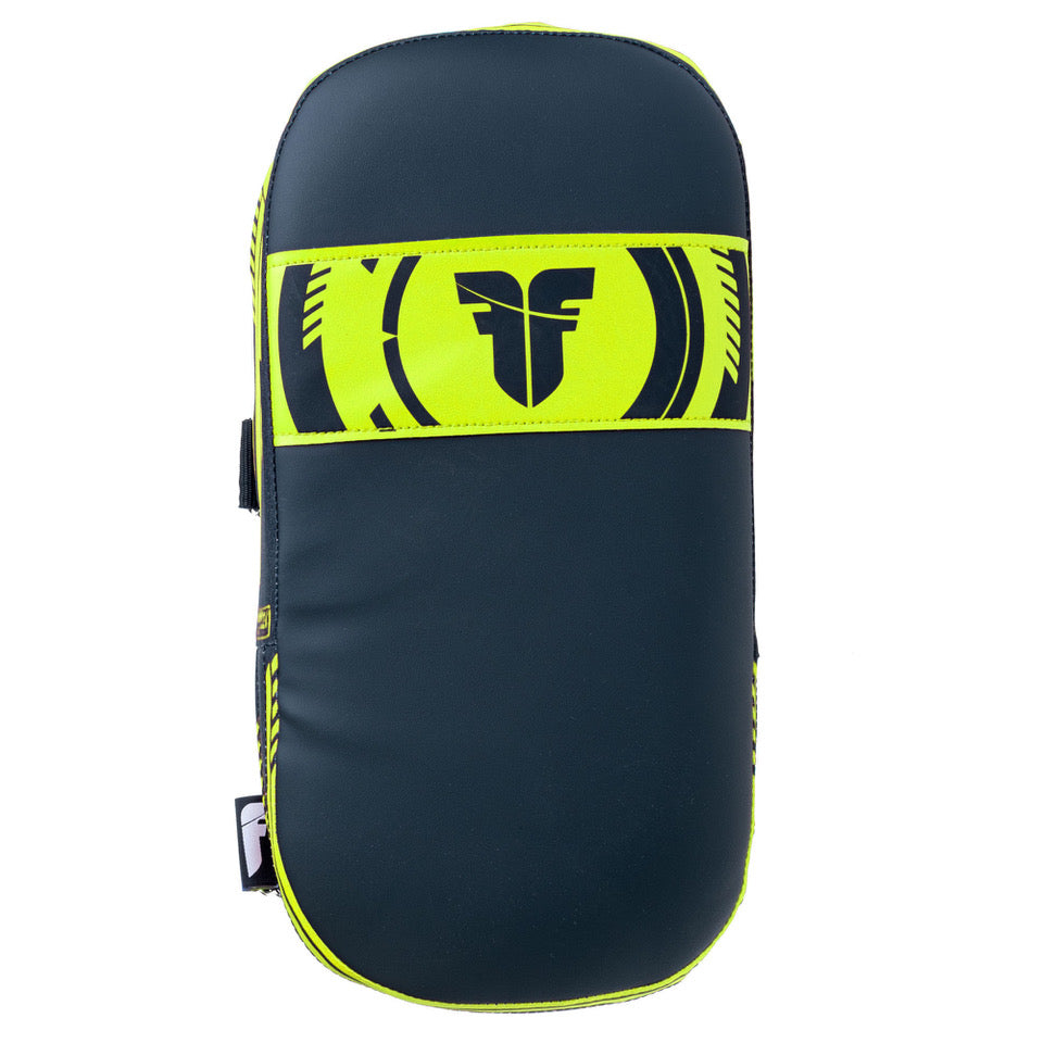 Fighter Shield Thai MAXI – Power-Serie – schwarz/neongelb