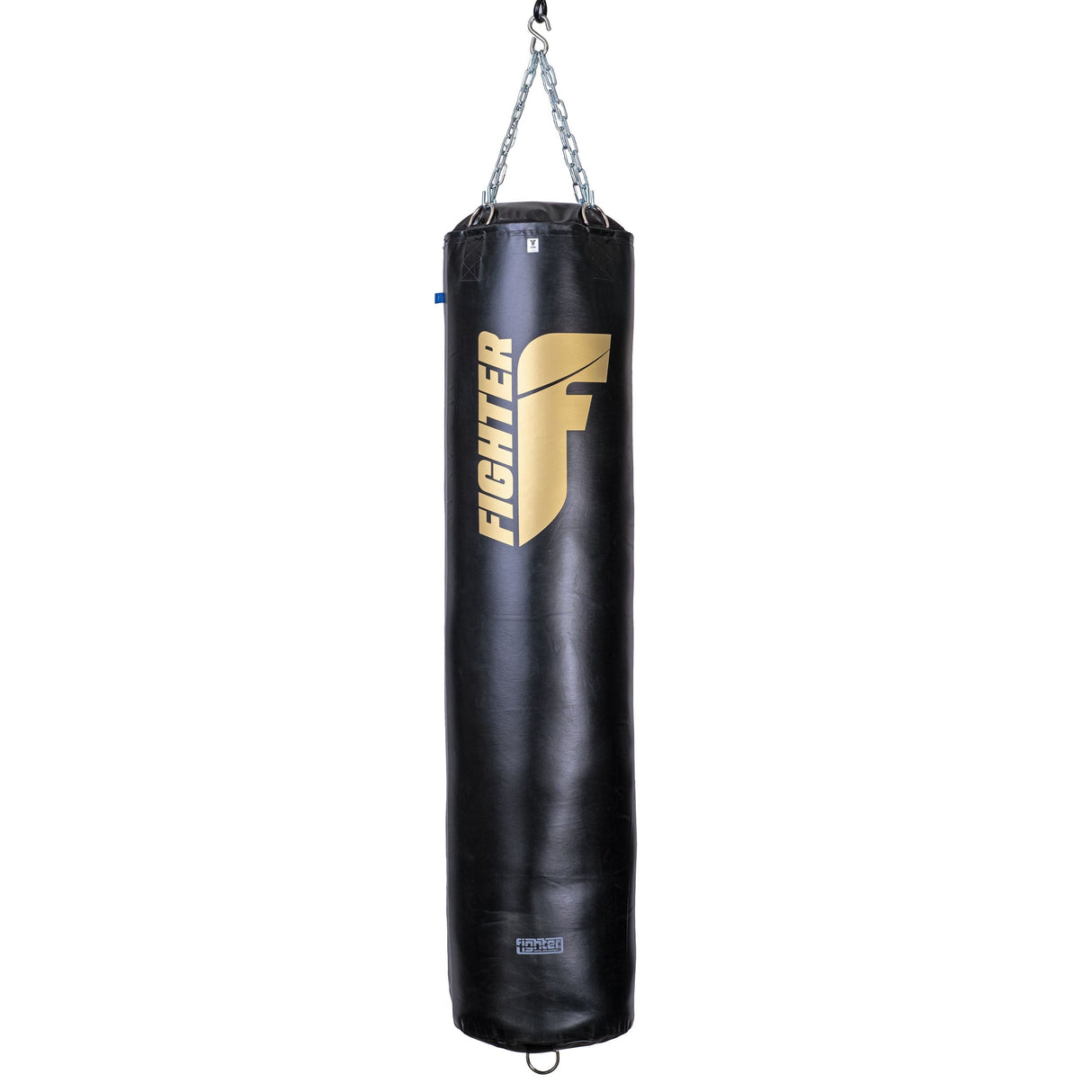 Fighter Boxsack Professional; 150 cm & 180 cm, Durchmesser 36 cm – schwarz/gold