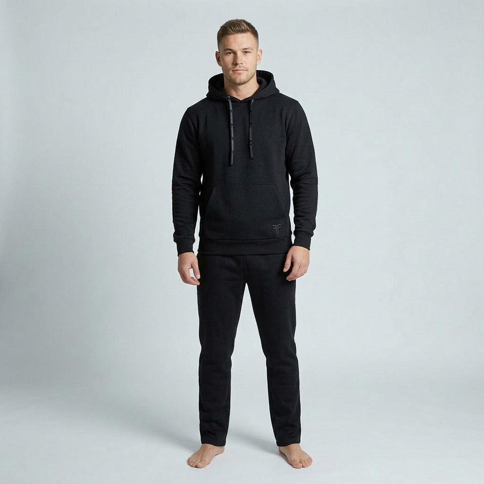 Fighter Hoodie – Schwarz, F25HD-02