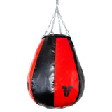 Der Fighter Professional Speed Bag – schwarz/rot