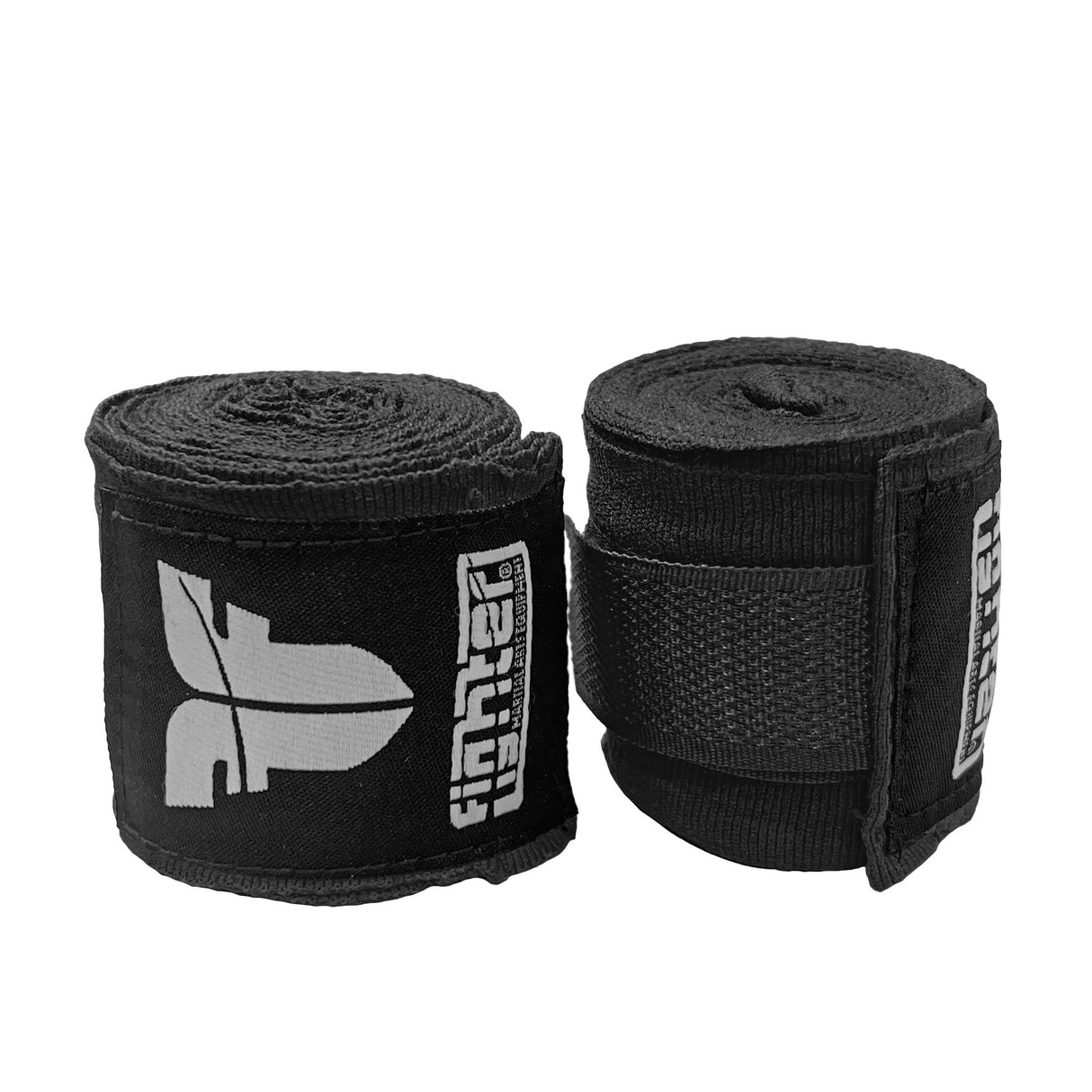 Fighter Semi-Elastic Hand Wraps – schwarz, FHW-3030-02