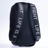 Fighter Rucksack Größe S – braunes Logo