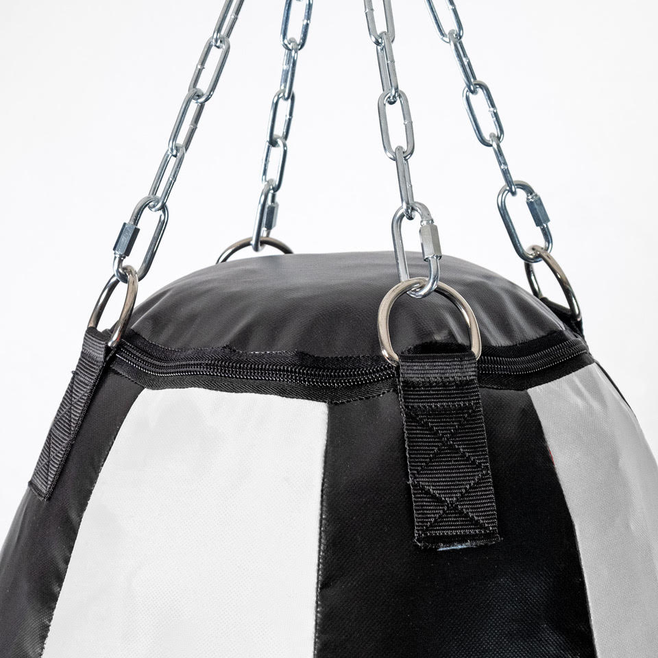 The Fighter Professional Speed Bag – schwarz/weiß