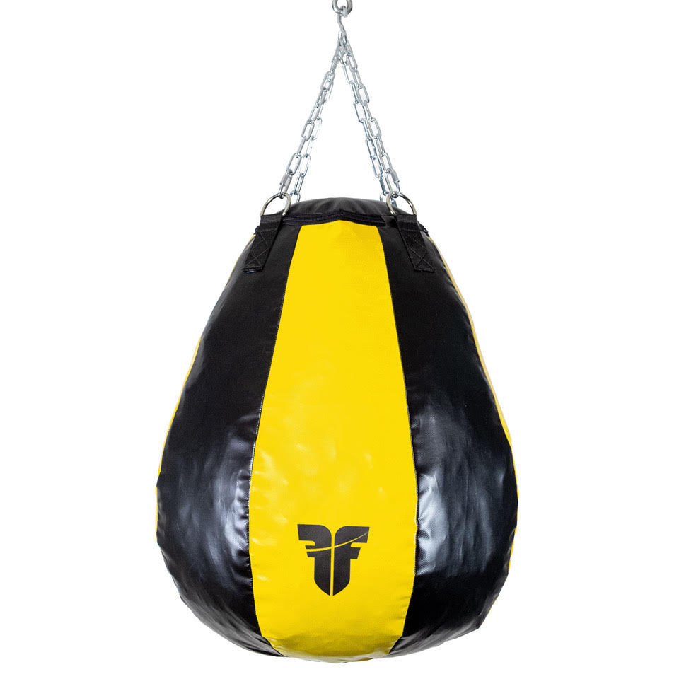 The Fighter Professional Speed Bag – schwarz/gelb